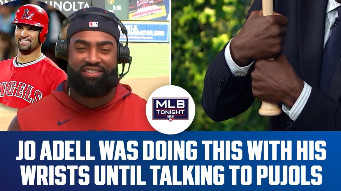 Jo Adell parle de l'apprentissage d'Albert Pujols, Mike Trout et Shohei Ohtani | MLB ce soir