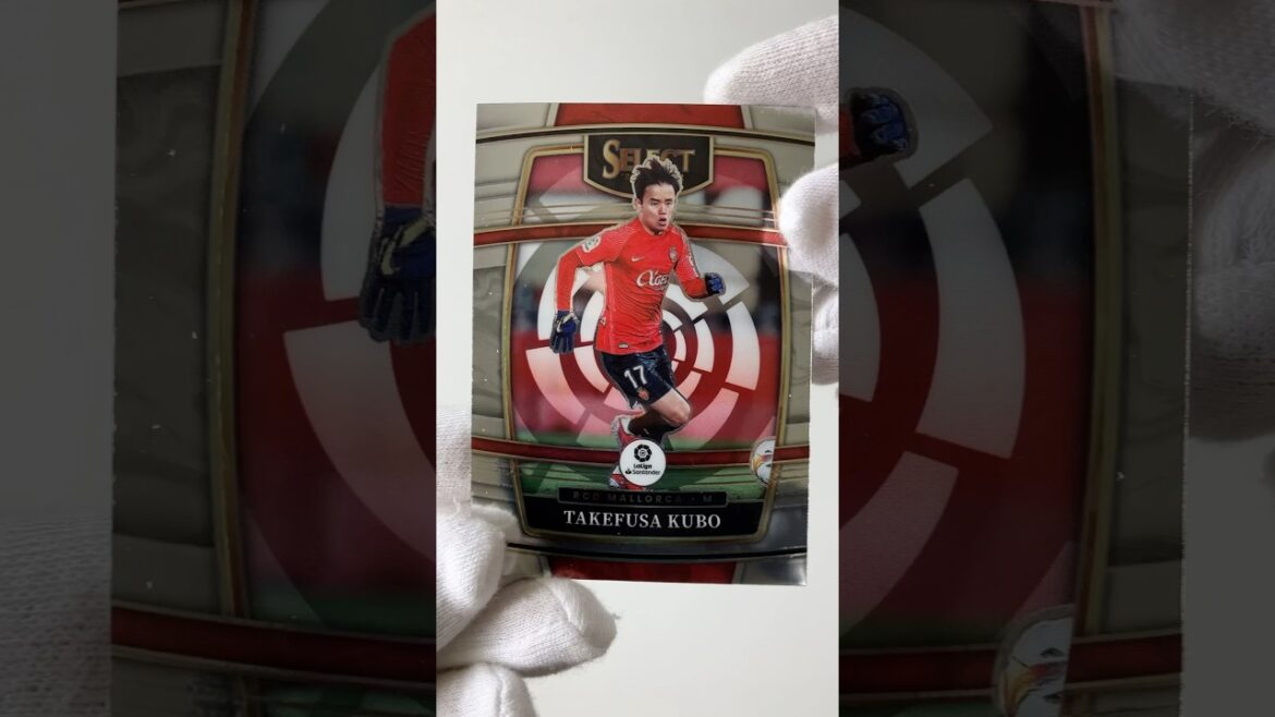 Takefusa Kubo 🇯🇵 Select Chronicles | Introduction de la carte de football #shorts #japanfootball