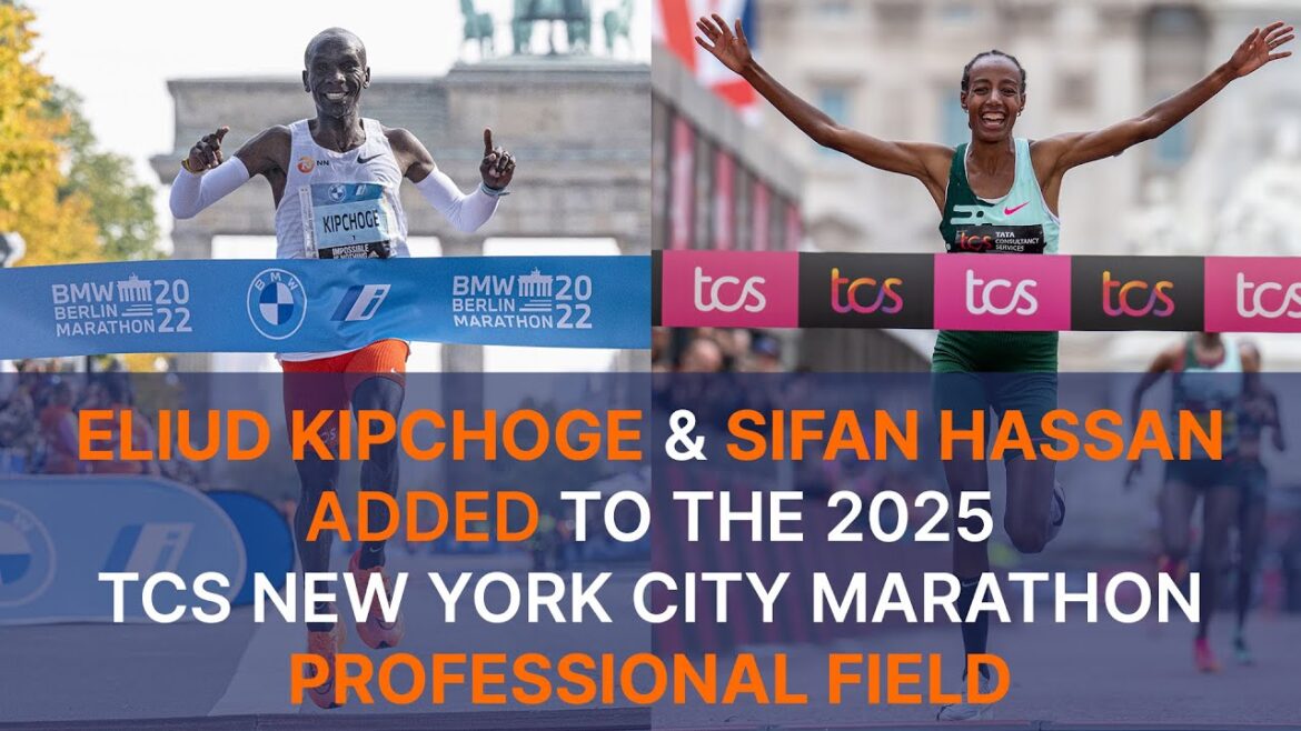 Eliud Kipchoge & Sifan Hassan ajouté au champ professionnel #TCSNYCMarathon