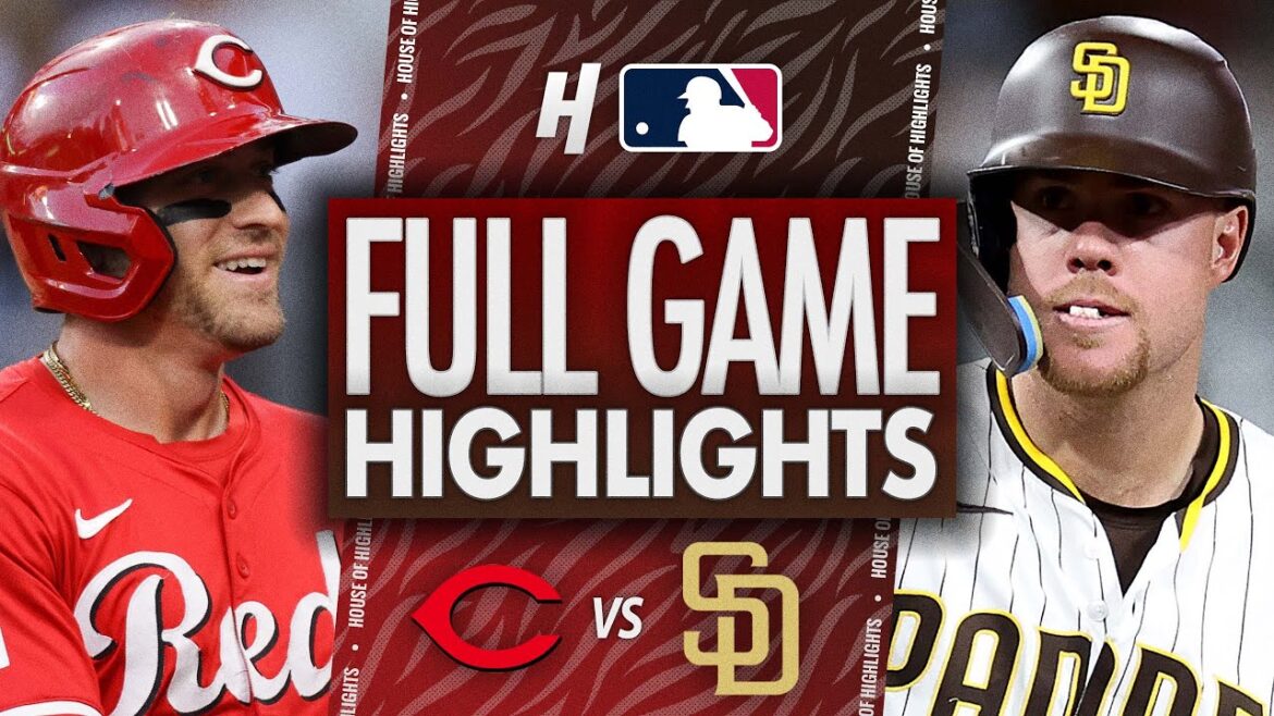 Cincinnati Reds vs San Diego Padres - Full Game Faits Highlights | 8 septembre 2025 MLB Saison
