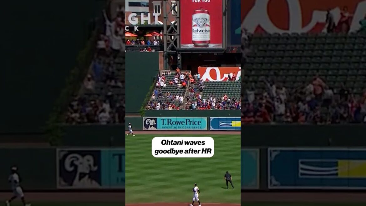 Shohei Ohtani a dit au revoir 👋 #mlb #baseball #shoheohtani #Dodgers