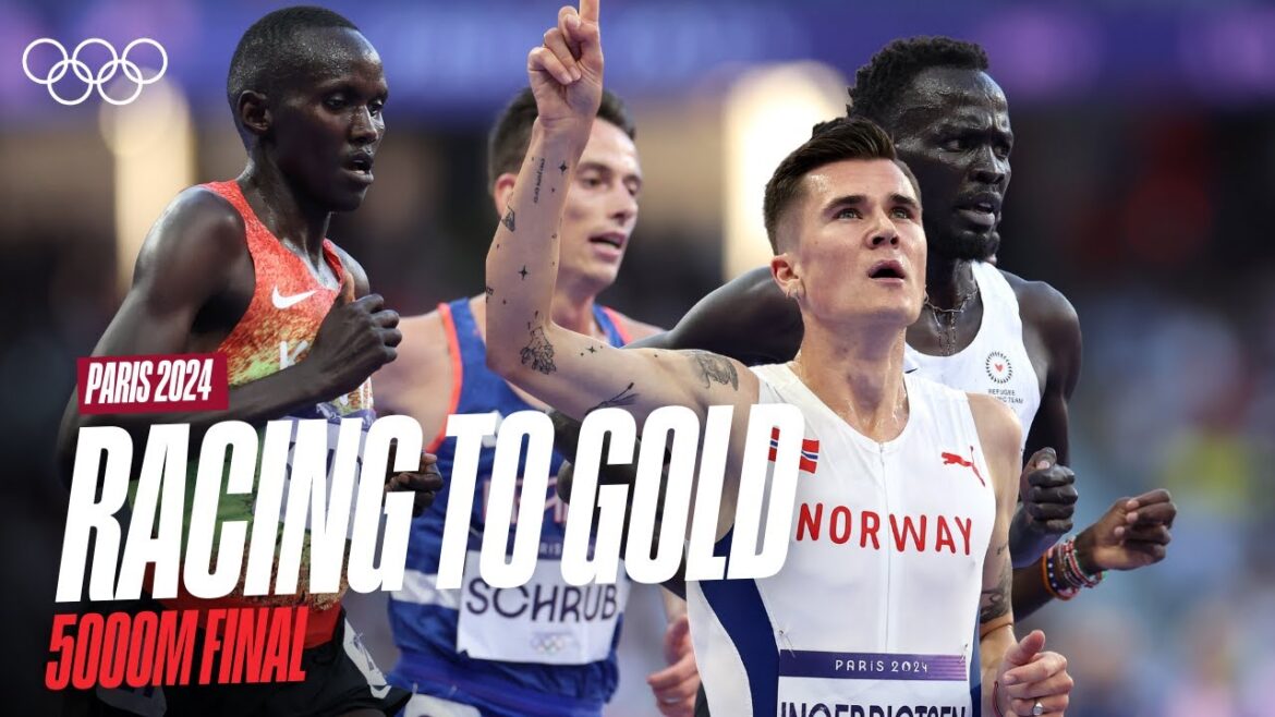 😈 Arc de rédemption! 🇳🇴 Mens 5000m Final Paris 2024 🥇🇫🇷 | Replays complets