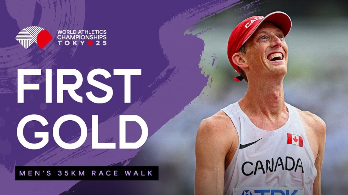 Dunfee tient serré pour sécuriser son premier titre mondial | Championnats du monde d’athlétisme 25 Dunfee tient serré pour sécuriser son premier titre mondial | Championnats du monde d'athlétisme 25