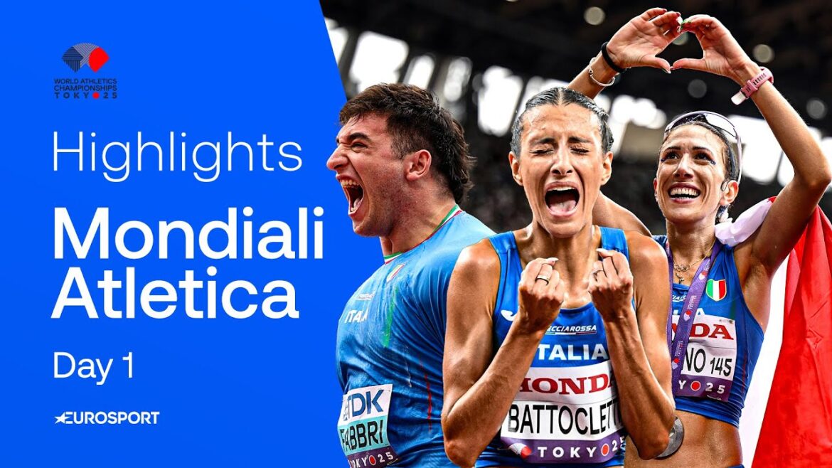 🇮🇹 Palmisano, Battocletti, Fabbri: Quel jour 1 pour l'Italie! | Faits saillants | World Athletic 2025