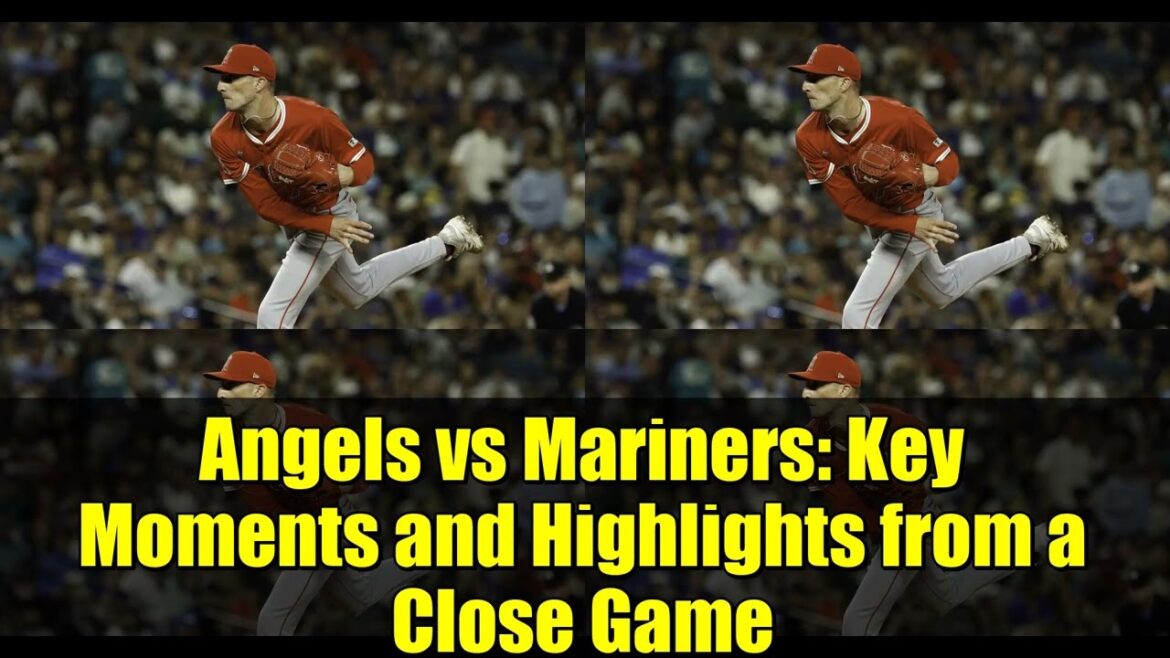Angels vs Mariners: Moments clés et points forts d'un jeu proche