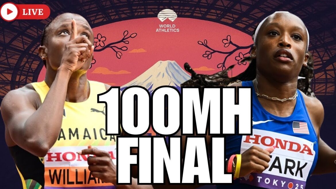 100mh finale en direct !!! Championnats du monde d'athlétisme Tokyo 2025