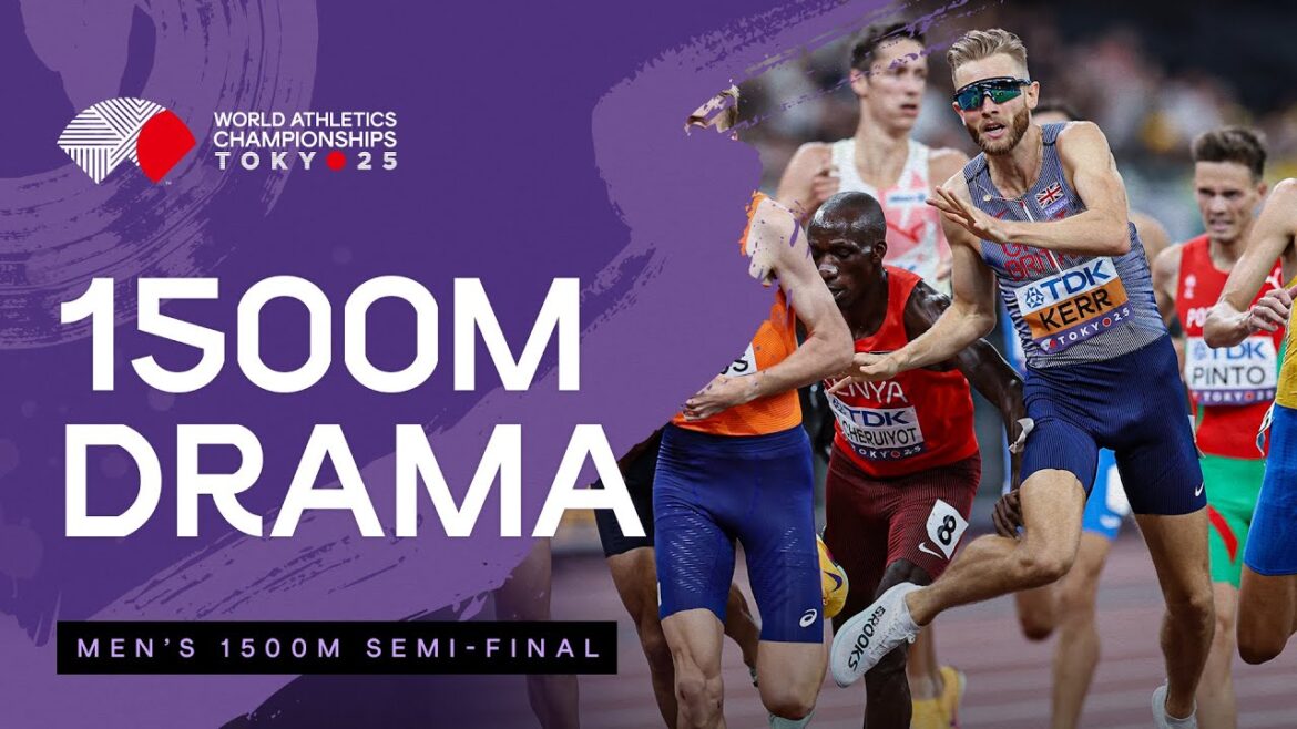 Laros sort victorieux de la finition bondée au 1500m | Championnats du monde d'athlétisme Tokyo 25