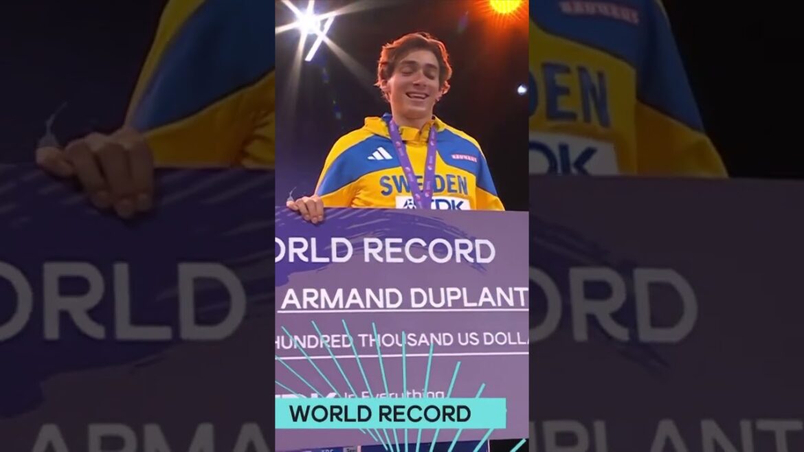 Une journée très heureuse pour être Mondo Duplantis 👀🥇