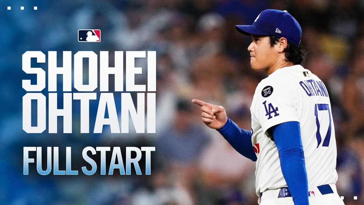Démarrage complet: Shohei Ohtani lance cinq manches sans coup sûr, frappe un RH pour les Dodgers! 🤩 | Otani Shohei Faits saillants