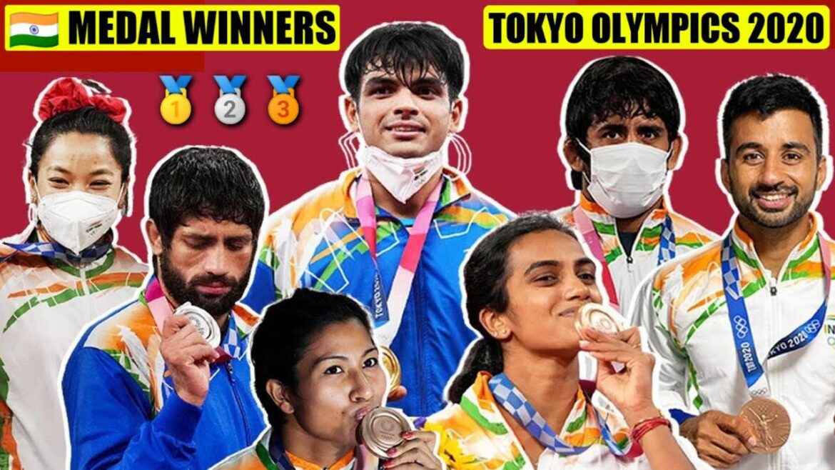 Vainqueurs de médailles indiennes aux Jeux olympiques de Tokyo 2020 | 7 Médailles indiennes Olympiques 2021 | Neeraj 🥇🇮🇳
