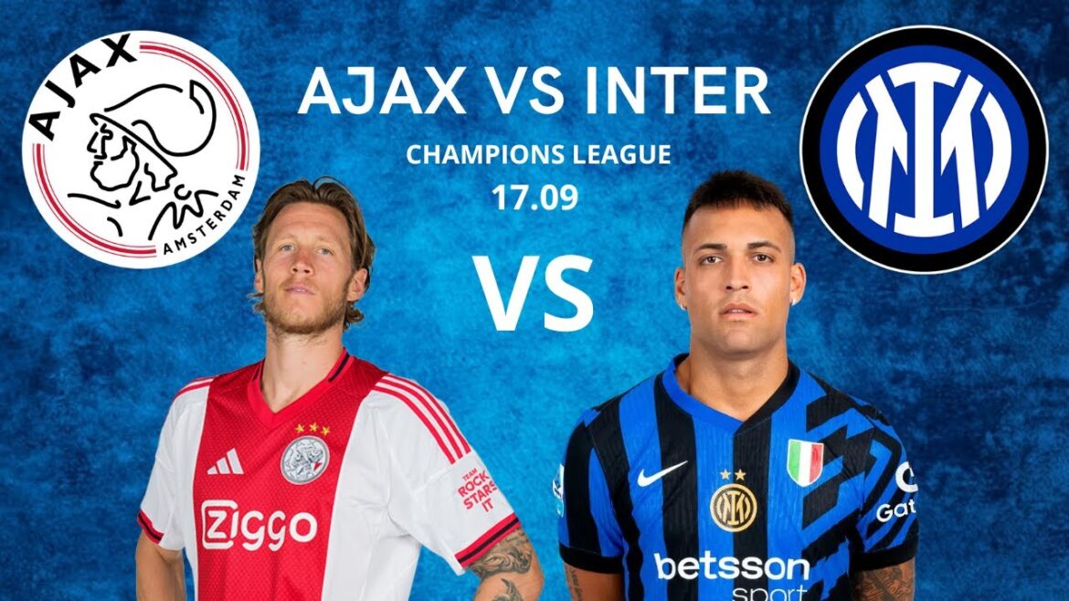 Ma prédiction de Ajax vs inter Milan