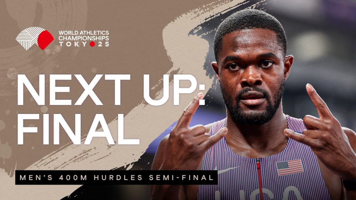 Benjamin fait des croisières vers la finale des obstacles du 400m | Championnats du monde d'athlétisme Tokyo 25