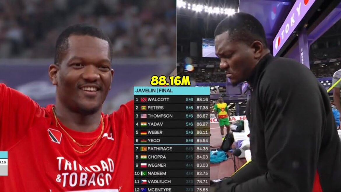 Javelin Throw Final Tokyo World Athletics Championship 2025 Faits saillants | Keshorn Walcott gagne l'or
