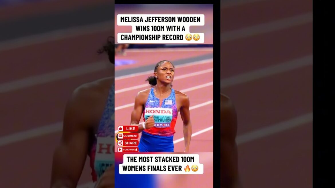 Melissa Jefferson court 10,61s pour battre Shacarri Richardson pour gagner 100 mètres à Tokyo Olympics '25