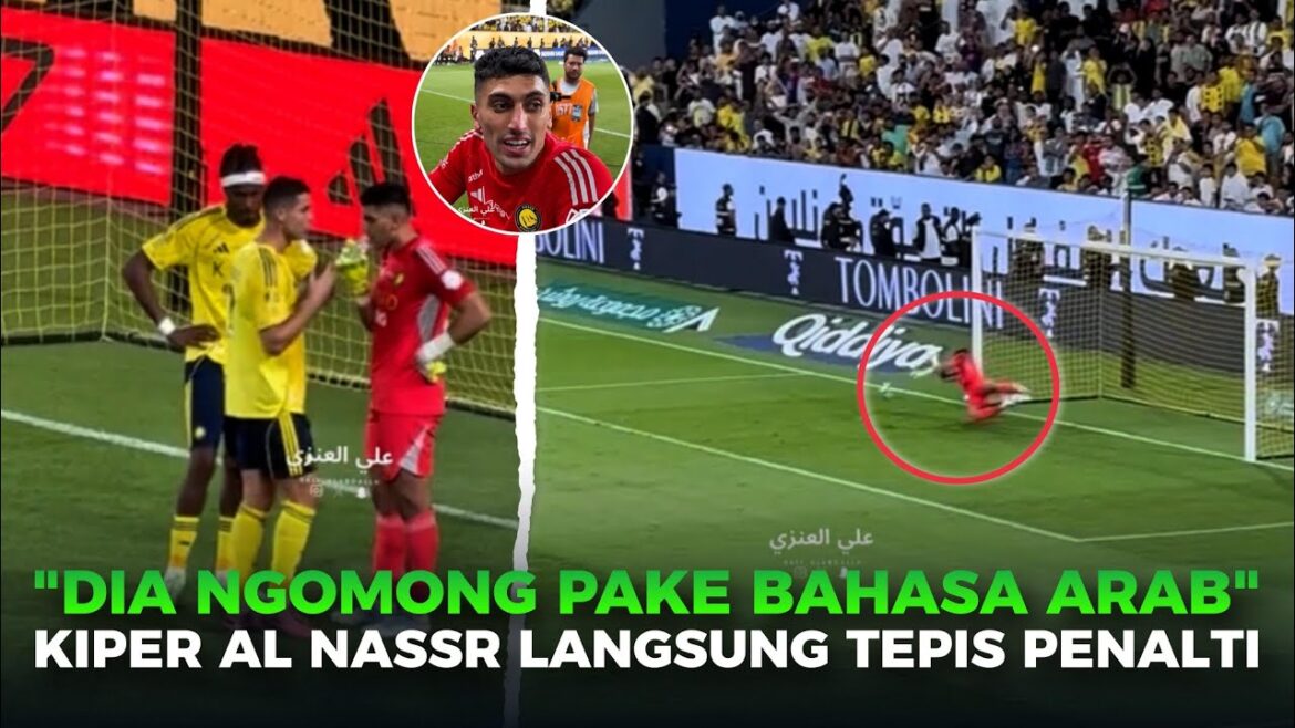 Ronaldo: Enseigner la "prière de pénalité" Al Nassr🤲🏻cerdas gardien de but, le moment où Ronaldo a divulgué la pénalité d'Al Khoolod