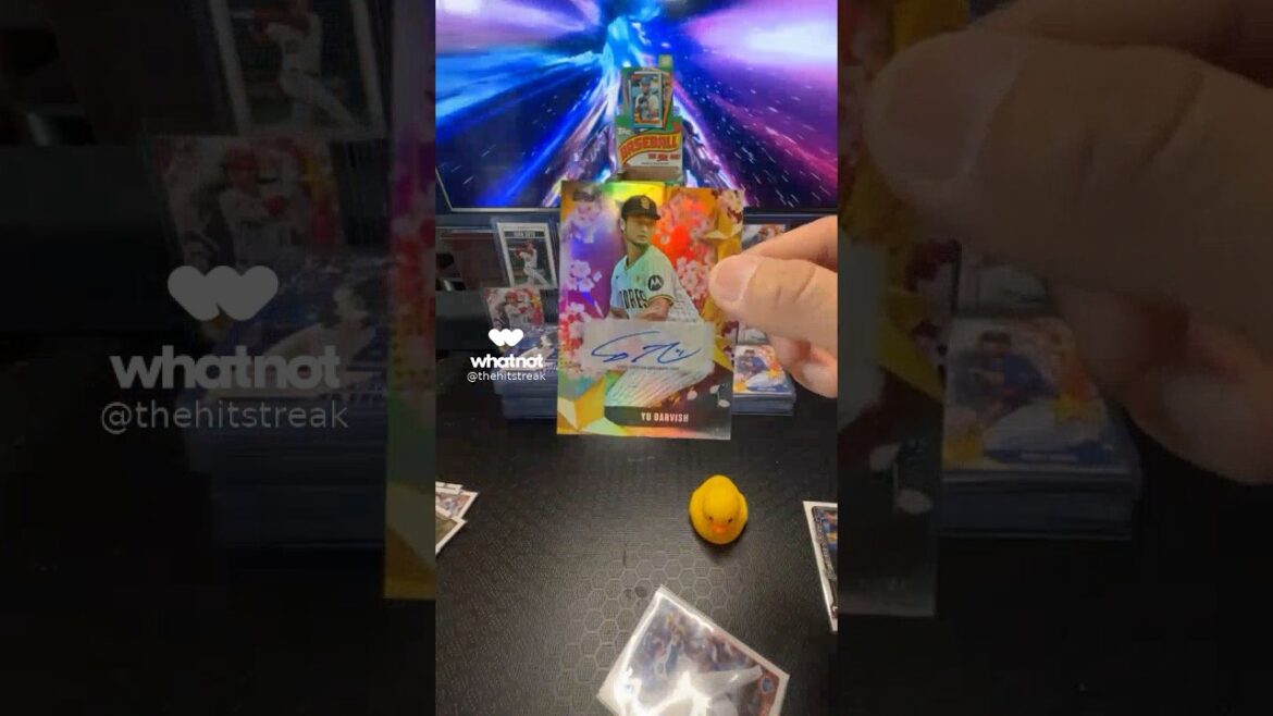 Yu Darvish Autographe / 5 tiré! (2025 Topps Baseball Series 1: Série Tokyo) #Topps #Yudarvish