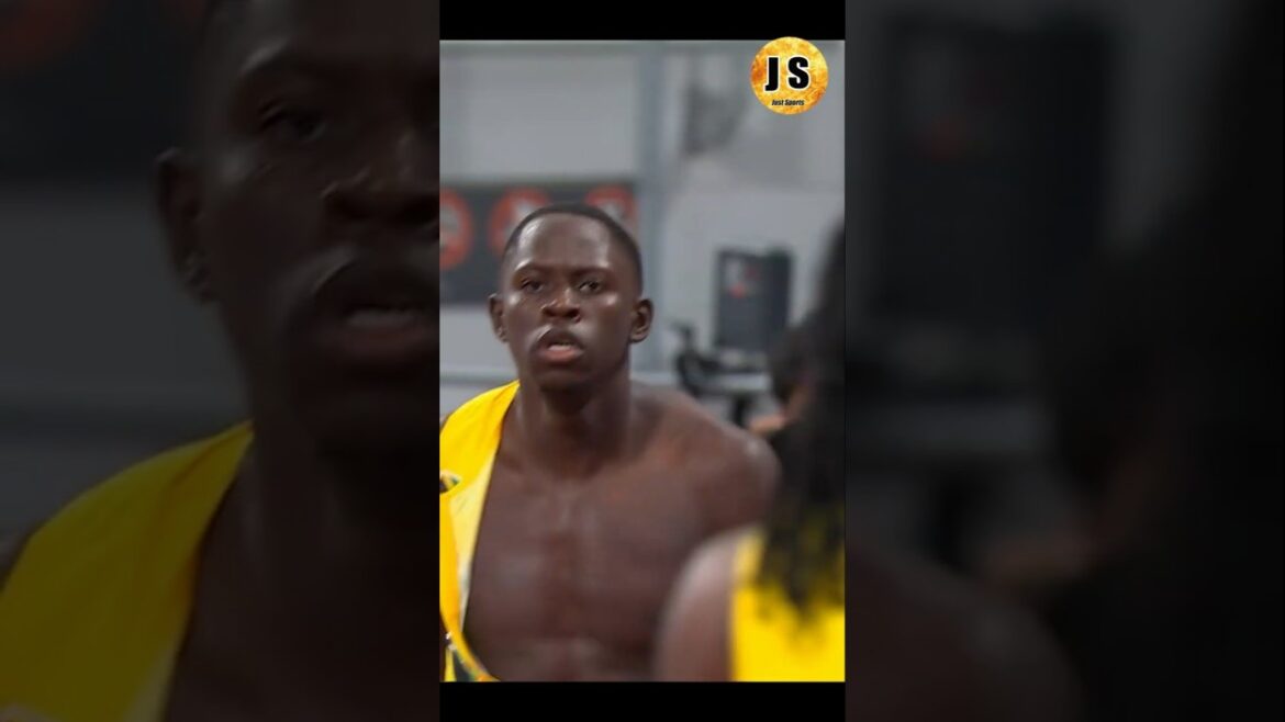 Final masculin du 100m Tokyo 2025 #Noahlyles #obliqueseville #Kishanethompson #letsiletebogo