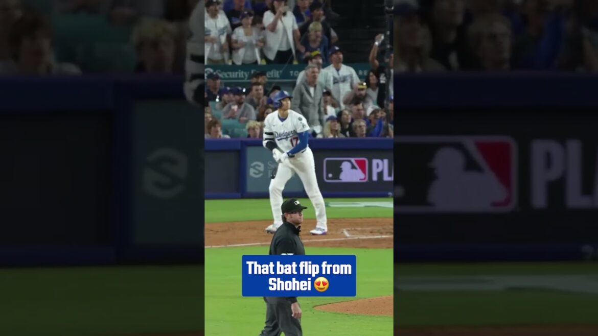 Shohei Ohtani Bat Flips est une chose de beauté!