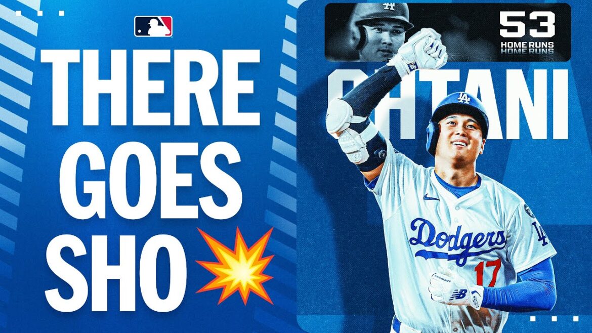 Une autre nuit, un autre circuit! Shohei Ohtani attache Schwarber avec son 53e coup de circuit 💥 | Otani Shohei Faits saillants