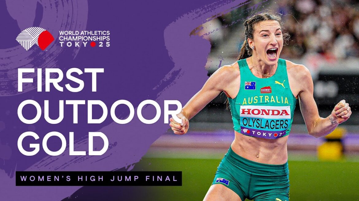 Olyslagers revendique l'or dans le premier podium à 4 voies | Championnats du monde d'athlétisme Tokyo 25