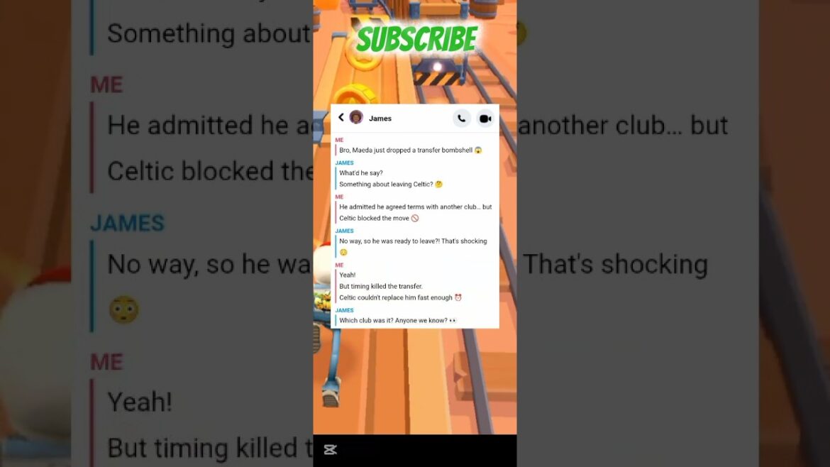 Maeda Transfer Bombshell 🔊 #footballnews