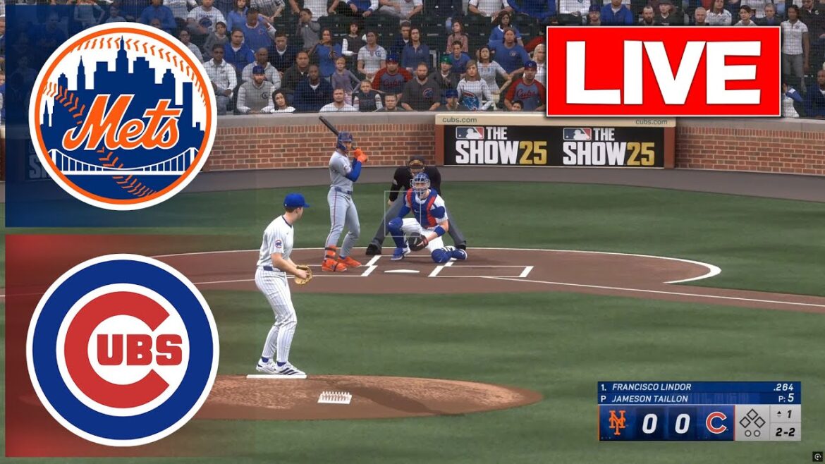 Chicago Cubs vs New York Mets Game Highlights (9/22/25) | Mlb / mlb le spectacle 25