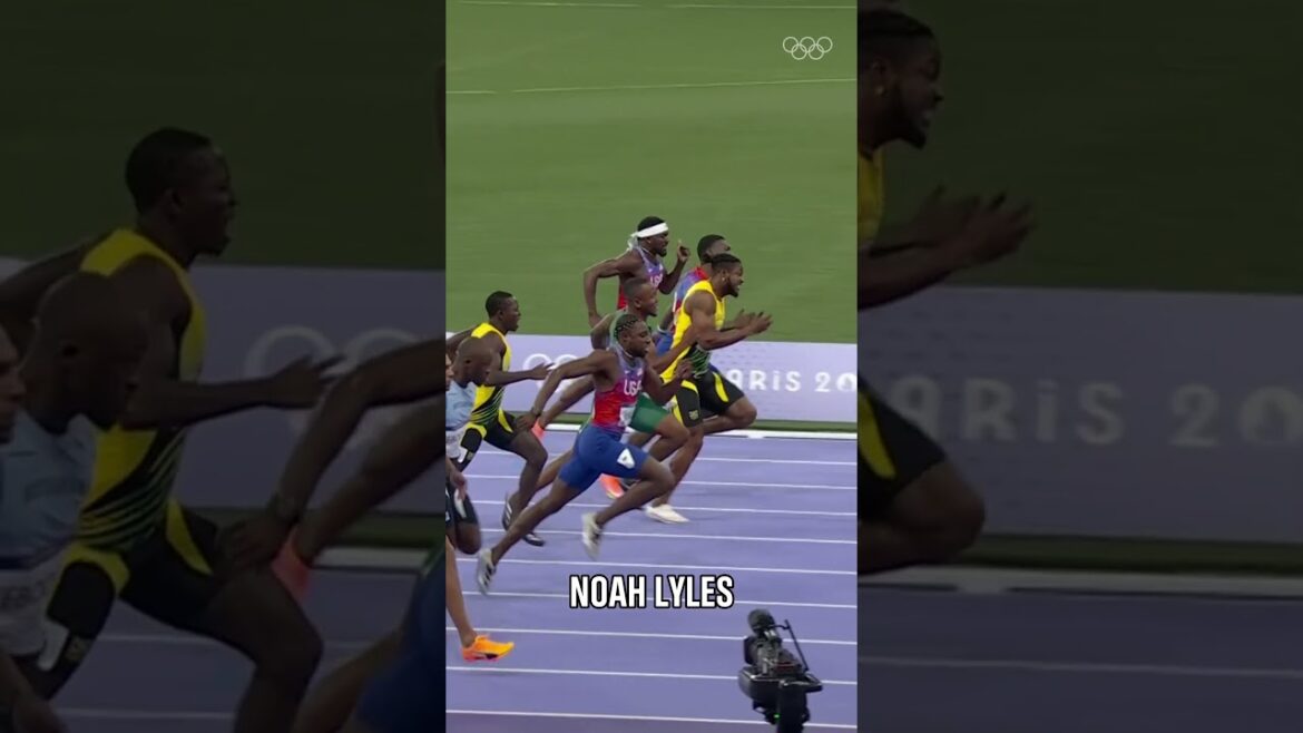 L'équipe de relais ultime de Gout Gout est ici 👑 Pourriez-vous choisir une gamme 4x100m plus forte? 💨 #OLYMPICS