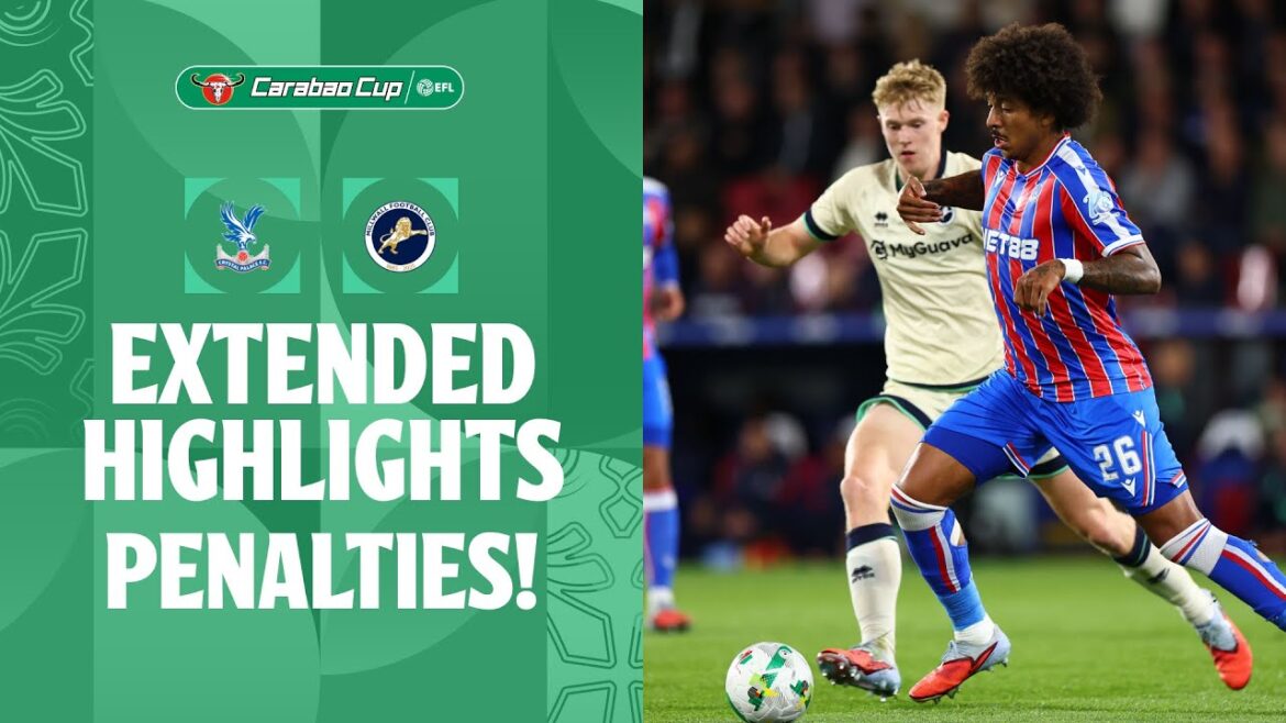 Les pénalités font peur! | Crystal Palace v Millwall Saillants étendus