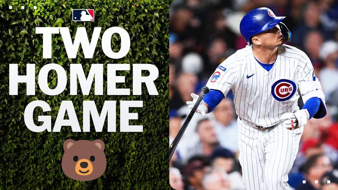 Seiya Smashing! 💪 Seiya Suzuki lance deux circuits pour les Cubs! 🐻 | La performance impressionnante de Suzuki Seiya