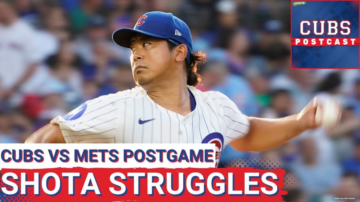 Cubs Postcast: Shota Imanaga lutte sur les difficultés, Seiya Suzuki se réchauffait. Les Cubs de Chicago perdent 8-5