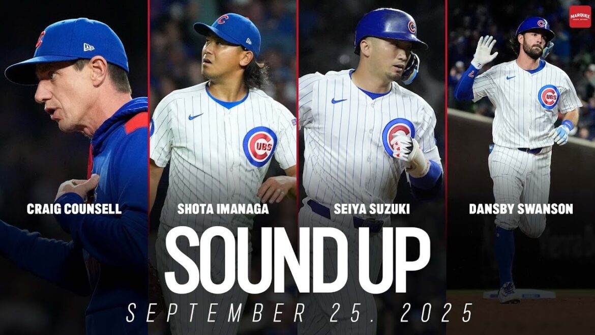 Entretiens d'après-match des Cubs: Craig Counsell, Shota Imanaga, Seiya Suzuki et Dansby Swanson