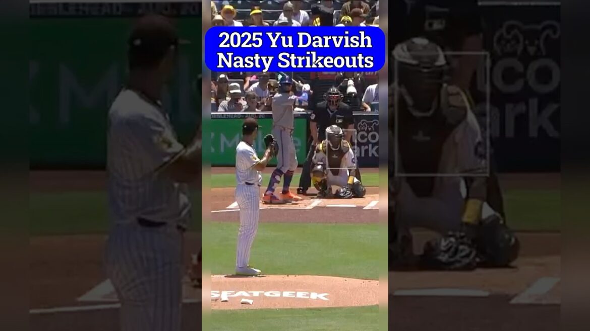 2025 Yu Darvish Nasty Strikeouts #mlb #Pitcher #paDres #Yudarvish #Pitching