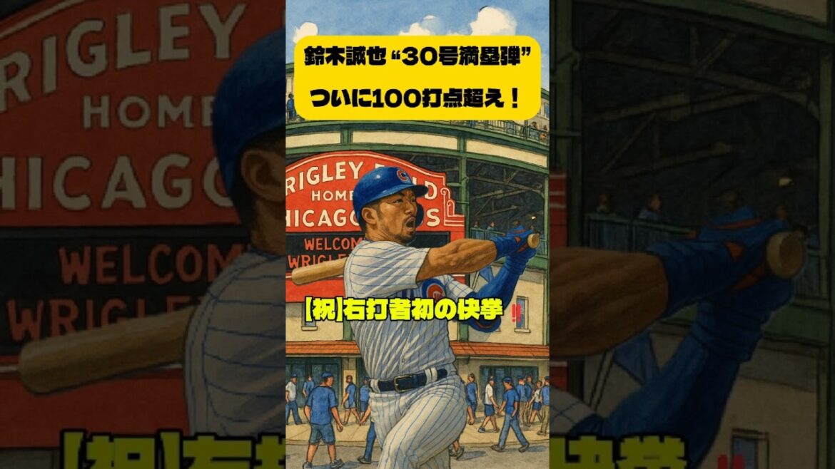 [Great Achievement]Suzuki Seiya est le premier frappeur japonais à "30 circuits et 100 points produits"! Repaindre l'histoire avec une balle chargée de petit-fils!