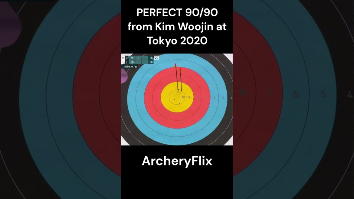 Kim Woojin Shooting 90/90 aux Jeux olympiques de Tokyo 2020 | #shorts