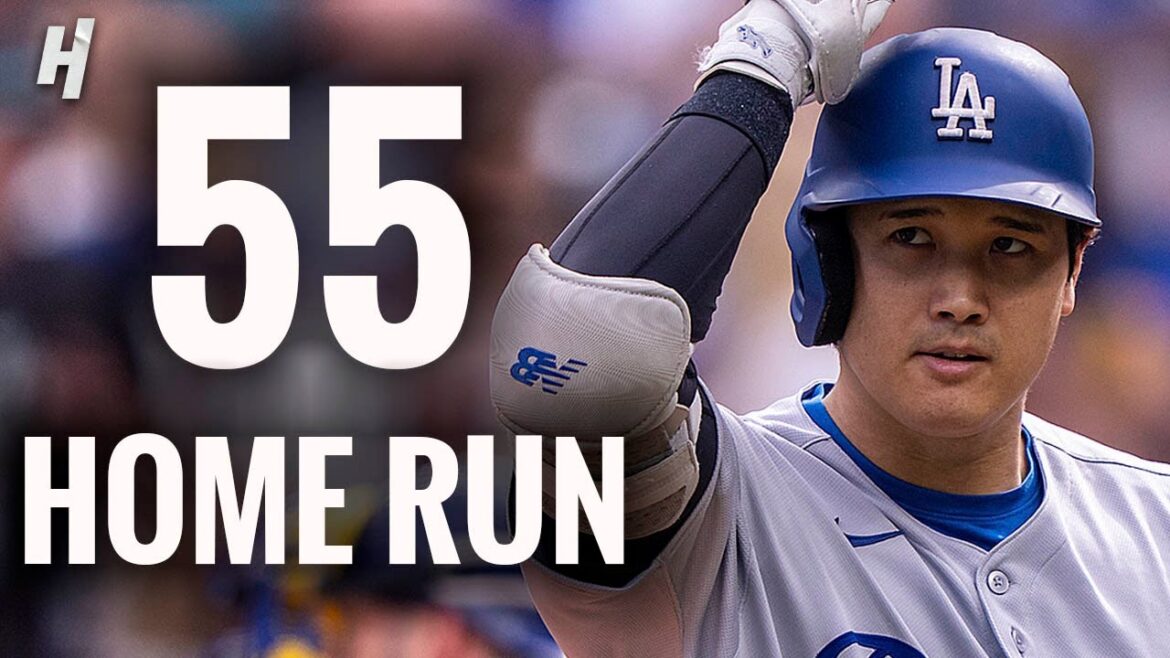 Shohei Ohtani établit un record de franchise avec des RH en carrière # 55! 💥