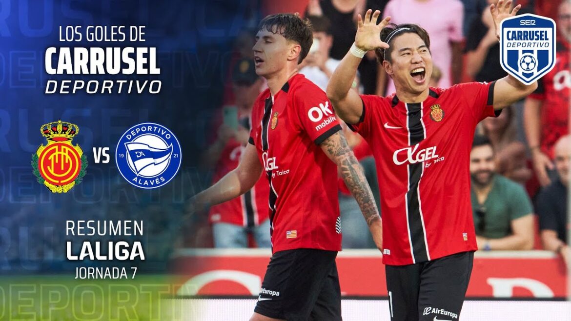 Takuma Asano laisse les trois points à la maison | L'objectif du RCD Majorque 1 - 0 Deportivo Alavés