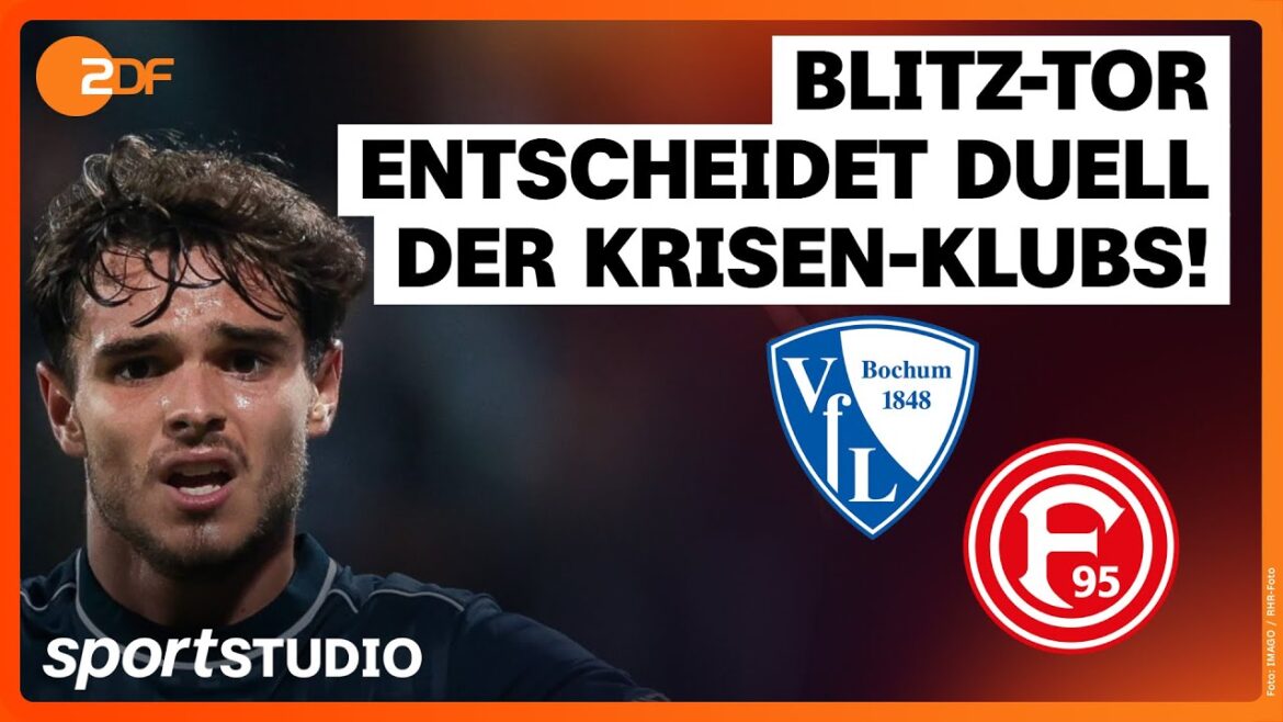 VFL Bochum - Fortuna Düsseldorf | 2e Bundesliga, 7th Matchday 2025/26 | studio de sport