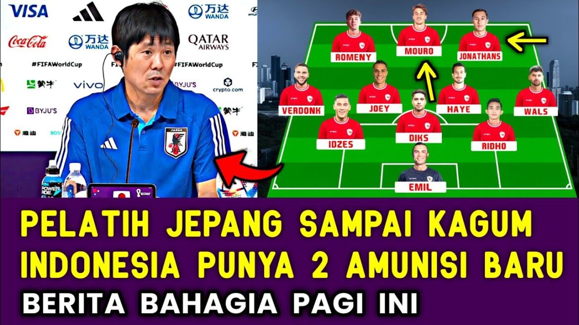 🔴Hajime Moriyasu jusqu'à Wonder 2 Amunition rejoignant l'équipe nationale❗ Formation de l'Indonésie vs Arabie saoudite 9 octobre 2025