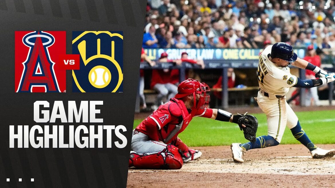 Faits saillants du jeu Angels vs Brewers (18/09/25) | Faits saillants MLB