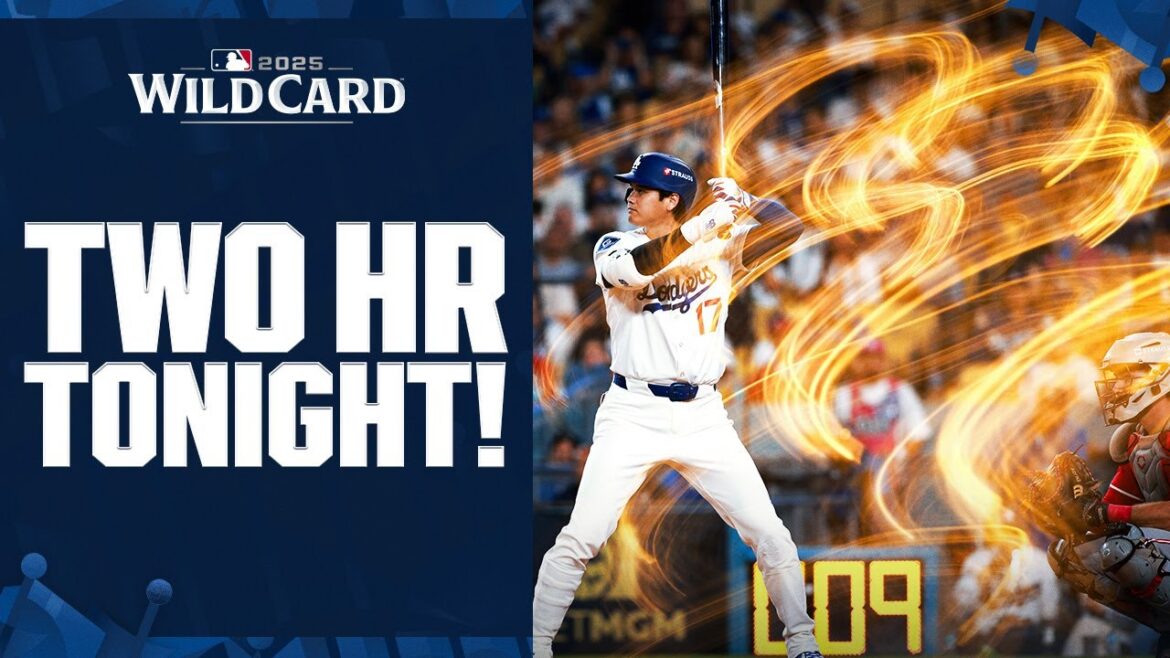 Le deuxième circuit de Shohei Ohtani des séries éliminatoires est allé 454 pieds! 😳 (2 heures du jeu 1) | OHTANI SHOHEI FAITES