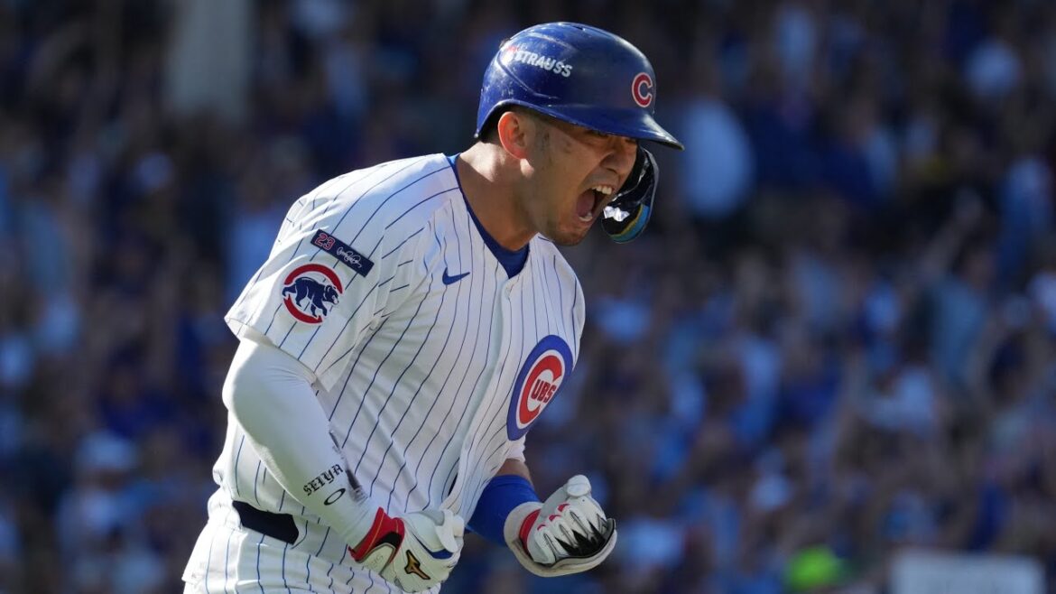 Le coup de circuit de Seiya Suzuki à égalité de jeu dans le match 1 de la série NL Wild Card