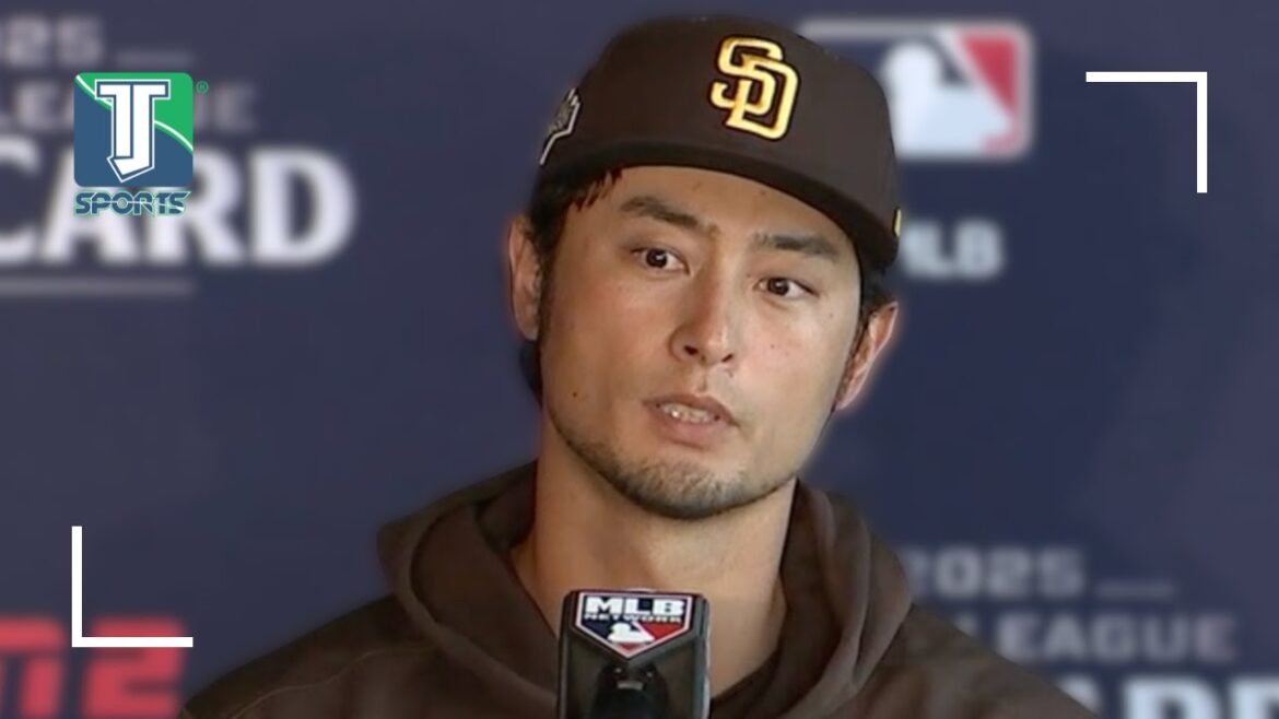 Darvish Yu est excité pour le deuxième match contre les Cubs