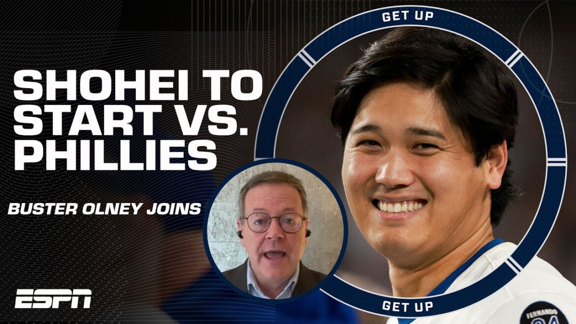 Shohei Ohtani à Pitch Game 1 contre Phillies 🚨 Buster Olney le compare à Michael Jordan 🤯 | Se lever