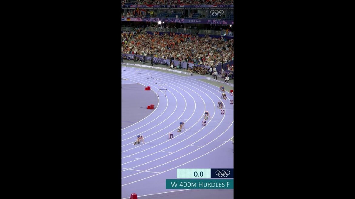 Sydnay McLaughlin bat son record du monde! 🇺🇸 # Paris2024