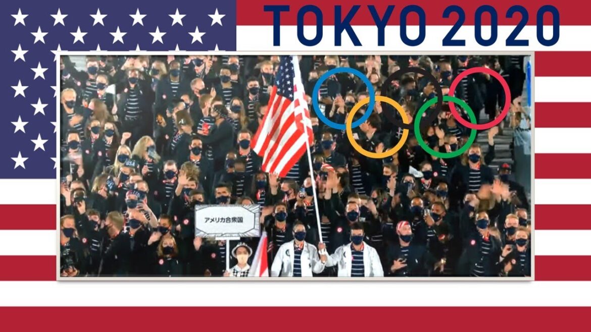 USA Delegates aux Tokyo Olympics 2020 | Parade | #SHORTS