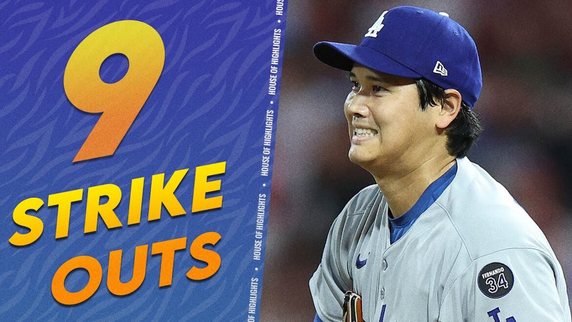 Shohei Ohtani fait un spectacle! 9 K est en seulement 6 manches! 🎯