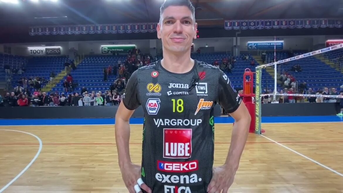 Civitanova: Podrascanin revient sur le terrain et jouit de la chaleur du public