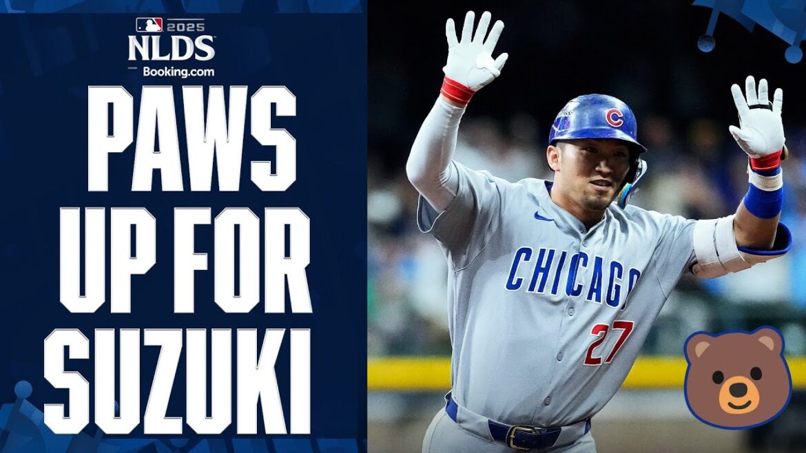 Seiya Suzuki détruit un circuit de trois points, ouvre une notation pour les Cubs 😲 (Lands 440 pi. 😳) | Suzuki Seiya Faits saillants