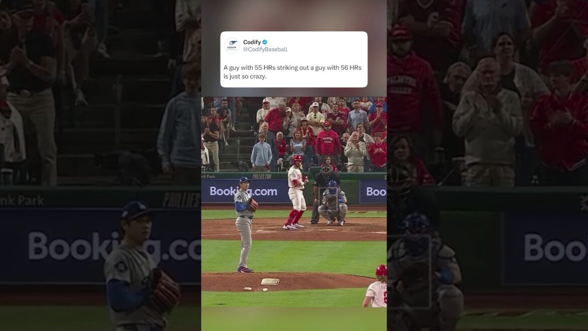 Ohtani sort Schwarber 🔥