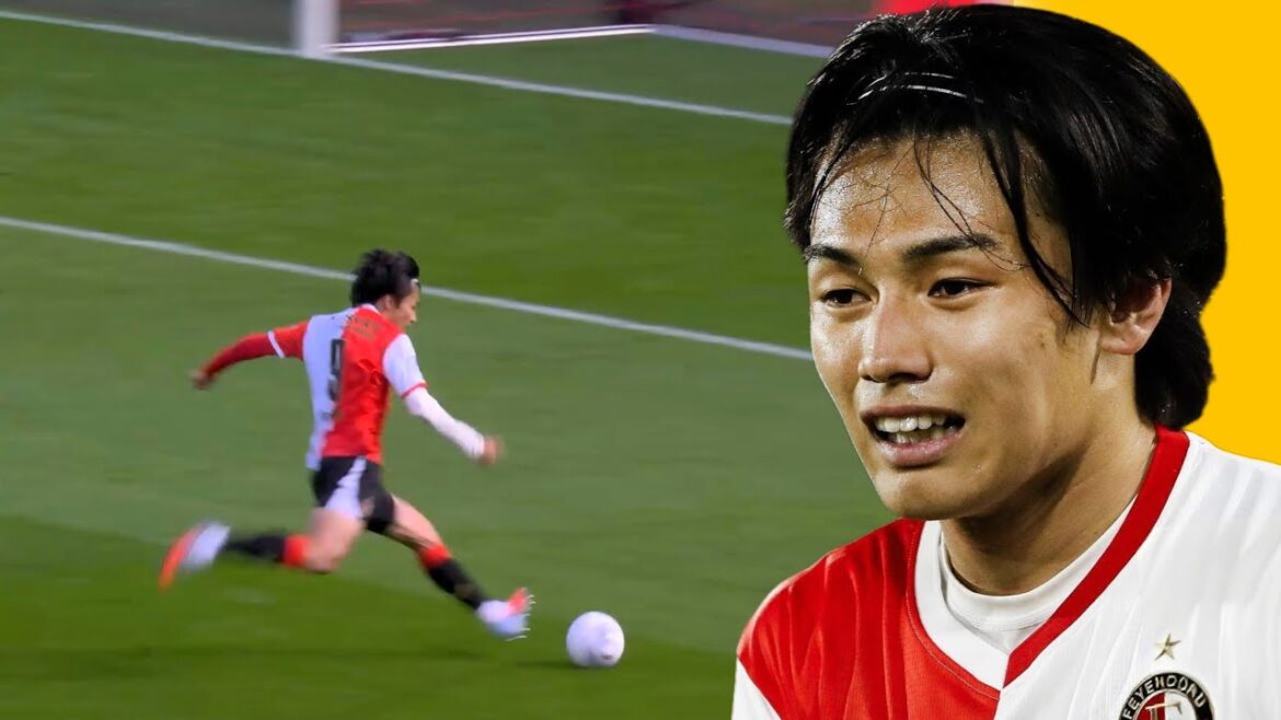 Regardez ce que fait Ayase Ueda à Feyenoord !